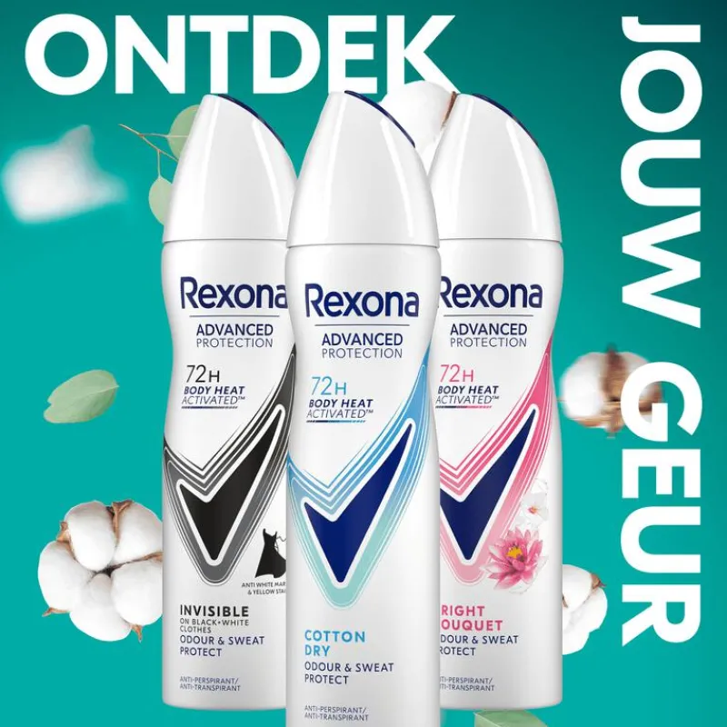 Rexona Woman Advanced Protection Cotton Dry Deodorant Spray 150 ML