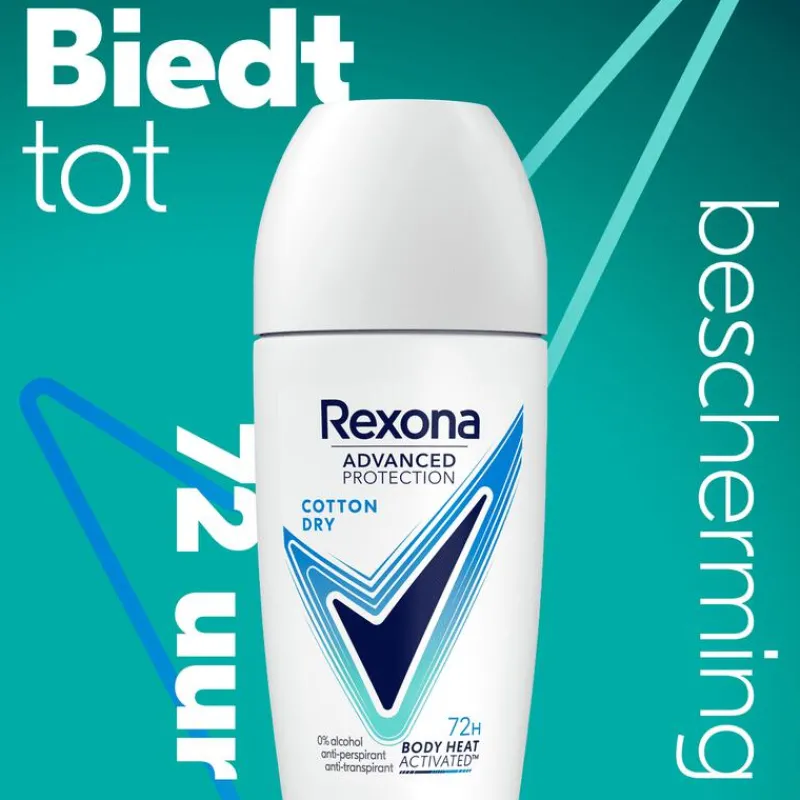 Rexona Woman Advanced Protection Cotton Dry Deodorant Roller 50 ML