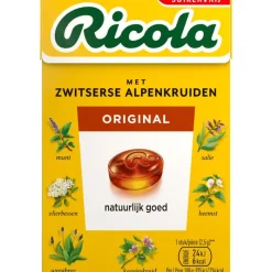 Ricola Kruidenpastilles Original Suikervrij