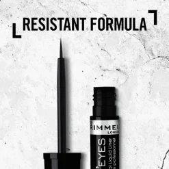 Rimmel London Glam'Eyes Professionalliquid Eyeliner -