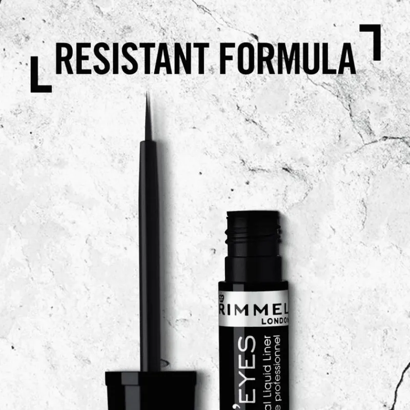 Rimmel London Glam'Eyes Professionalliquid Eyeliner -