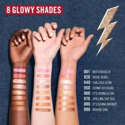 Rimmel London Multi Tasker Turbocharged Glow Liquid Illuminator Highlighter - Creme -