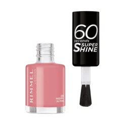 Rimmel London 60 Seconds Supershine Nagellak 235 Preppy In Pink 8 ML