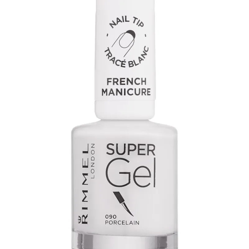 Rimmel London Super Gel French Manicure Nail Tip Whitener - 090 Transparant