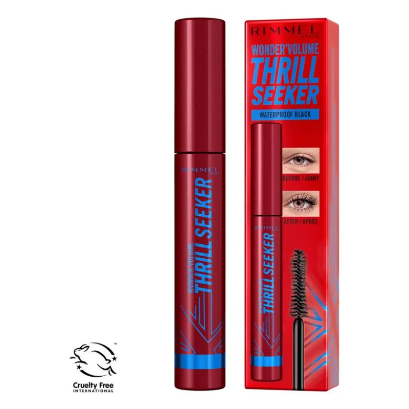 Rimmel London Thrill Seeker Wonder'Volume Mascara Waterproof 003 Black 8 ML