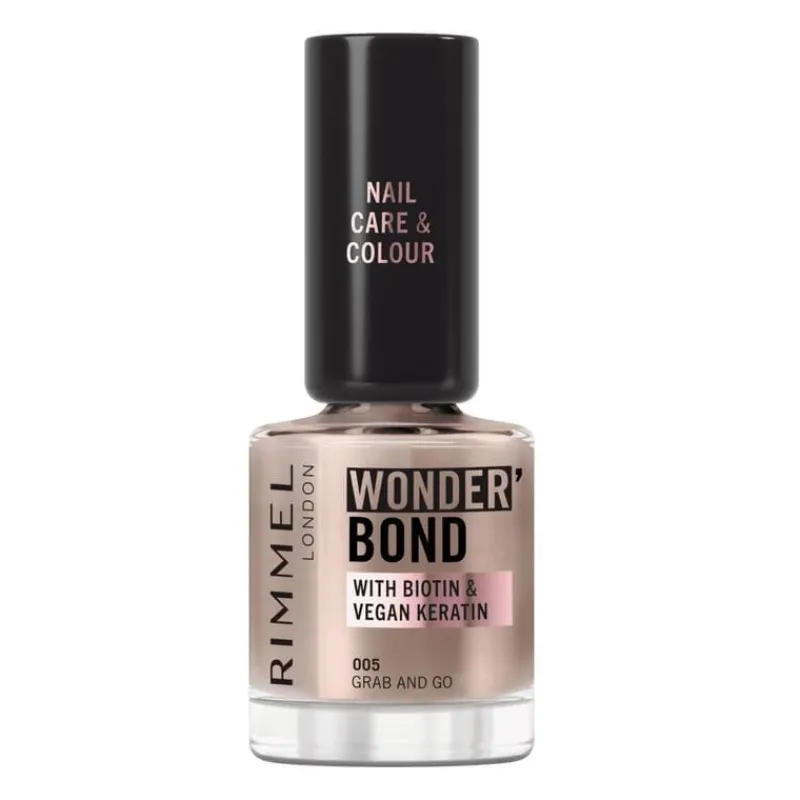 Rimmel London Wonder'Bond Care+Color Nagellak - Taupe -