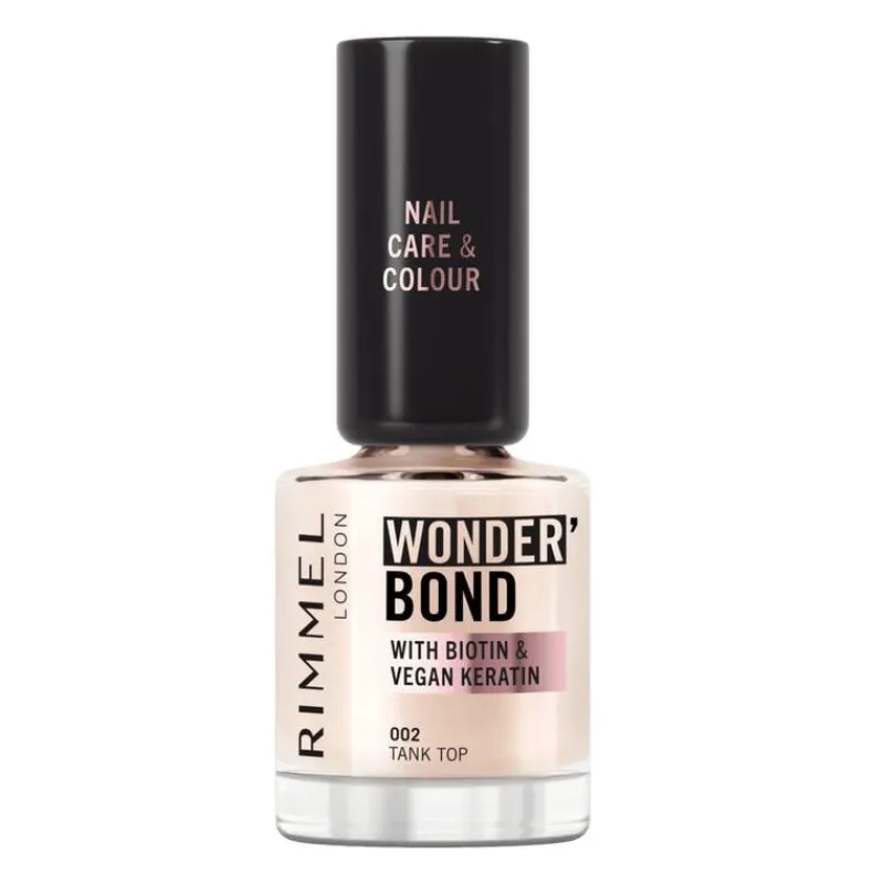 Rimmel London Wonder'Bond Care+Color Nagellak - Creme -