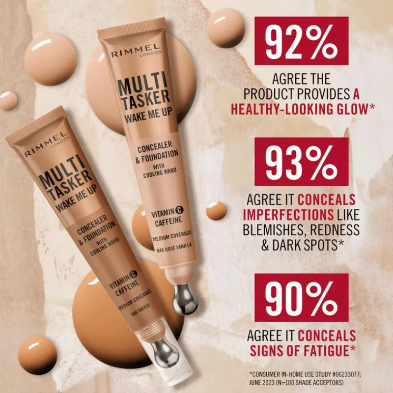 Rimmel London Rimmel Multi-Tasker Wake Me Up Concealer en Foundation
