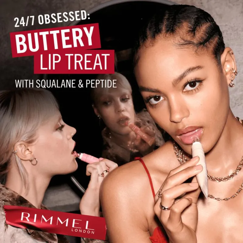 Rimmel London Rimmel Oh My Gloss Butter Me Up Lip Butter - Koraal -