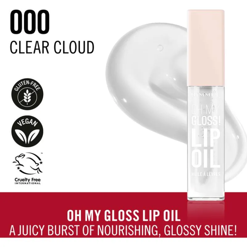 Rimmel London Rimmel Oh My Gloss! Lip Oil