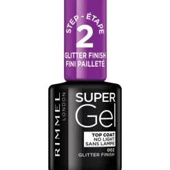 Rimmel London Rimmel SuperGel Top Coat Nail Polish Lacquer Top Coat Glitter Effect 002 12 ML