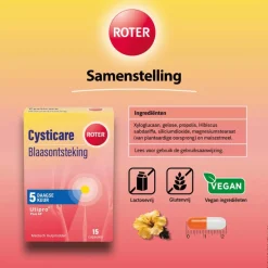Roter Cysticare 15 tabletten