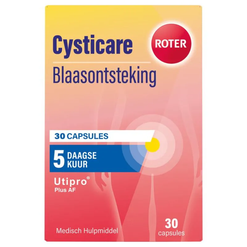 Roter Cysticare Utipro Plus AF 30 capsules