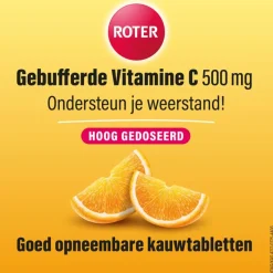 Roter gebufferde vit C 500mg 24st