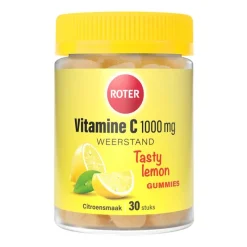 Roter 1000mg Vitamine C Gummy Tasty Lemon 30 stuks