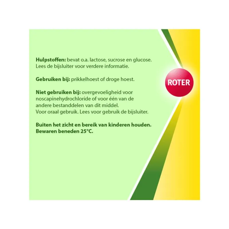 Roter Noscapect 40 omhulde tabletten