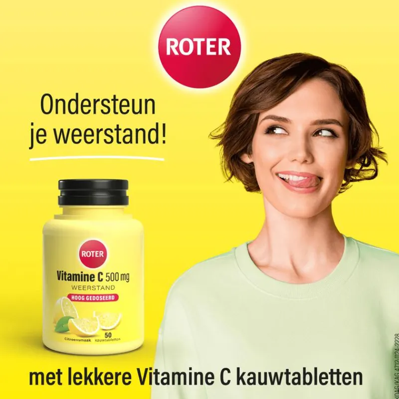 Roter Vitamine C 500 mg Citroen 50 tabletten
