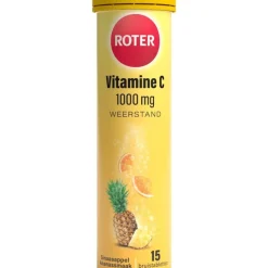 Roter Vitamine C1000 mg Sinaasappel-Ananas bruistabletten 15 stuks