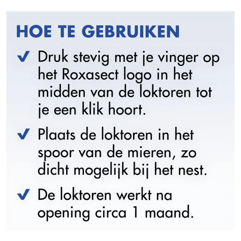 Roxasect Mierenloktoren 2 stuks