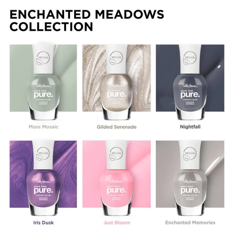 Sally Hansen Good.Kind.Pure Nagellak - Grijs - 395 Nightfall