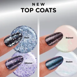 Sally Hansen Insta-Dri Top Coat - Blauw -