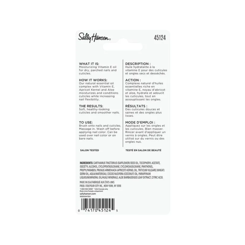 Sally Hansen Vitamine E Nagel & Nagelriem Olie 13 ML