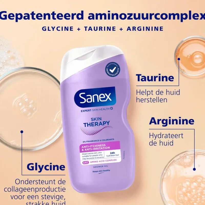 Sanex Skin Therapy Douchegel Anti Irritation 450 ML
