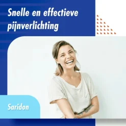 Saridon snel bij stevige hoofdpijn 20 tabletten