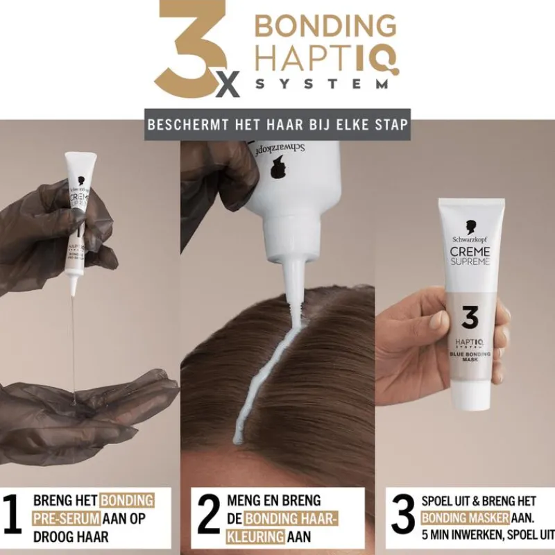 Schwarzkopf Creme Supreme Haarkleuring 6-0 Natuurlijk Lichtbruin