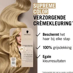 Schwarzkopf Creme Supreme Haarkleuring 9-0 Natuurlijk Lichtblond