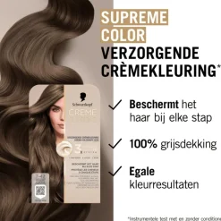 Schwarzkopf Creme Supreme Haarkleuring 7-42 Nude Beige Donkerblond