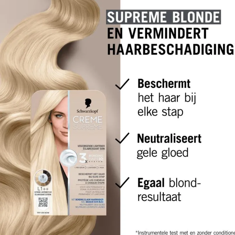 Schwarzkopf Creme Supreme L1++ Extreme Lightener Plus