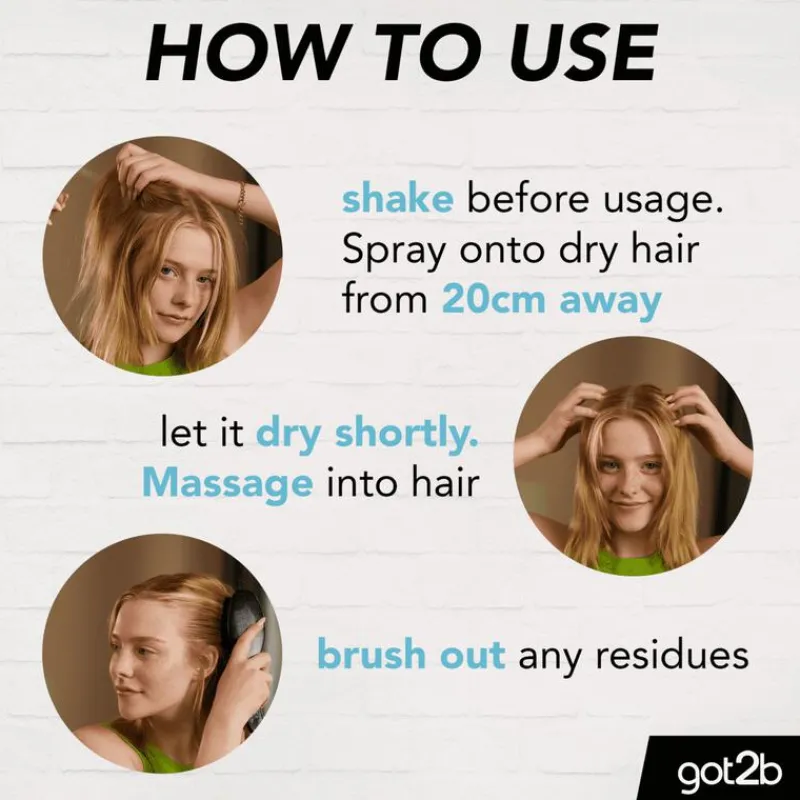 Schwarzkopf Got2b Fresh & Fabulous Dry Shampoo 200 ML