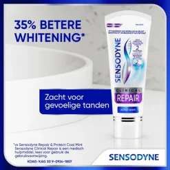 Sensodyne Clinical Repair Active White Tandpasta - 75ML
