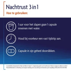 SleepzZ Shiepz Nachtrust 3in1 30 liquid capsules