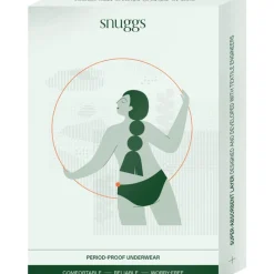 Snuggs period underwear Brazilian light black L