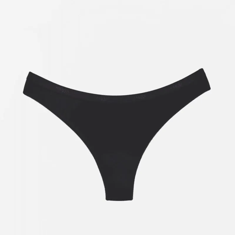 Snuggs period underwear Brazilian light black S