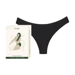 Snuggs period underwear Brazilian light black M