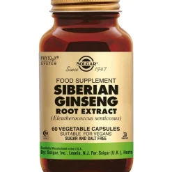 Solgar Siberian Ginseng Root Extract 60 stuks