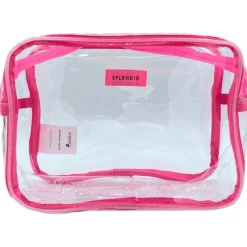 Splendid Toilettas Roze Doorzichtig Medium