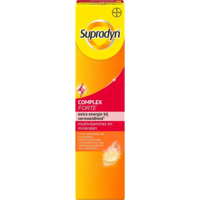 Supradyn Complex Forte Multivitamine Voor Extra Energie 15 Bruistabletten
