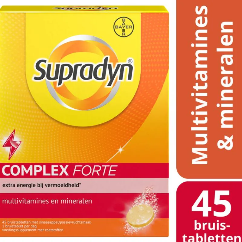 Supradyn Complex Forte Multivitamine Voor Extra Energie 45 Bruistabletten