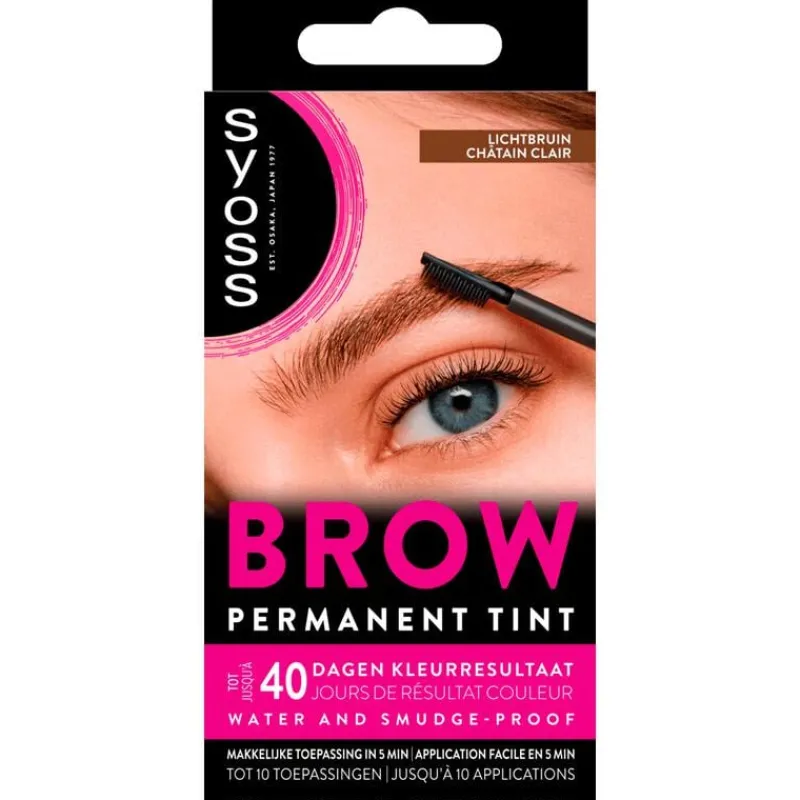 Syoss Browtint Wenkbrauw verf Lichtbruin