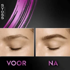 Syoss Browtint Wenkbrauw-wimper verf Donkerbruin