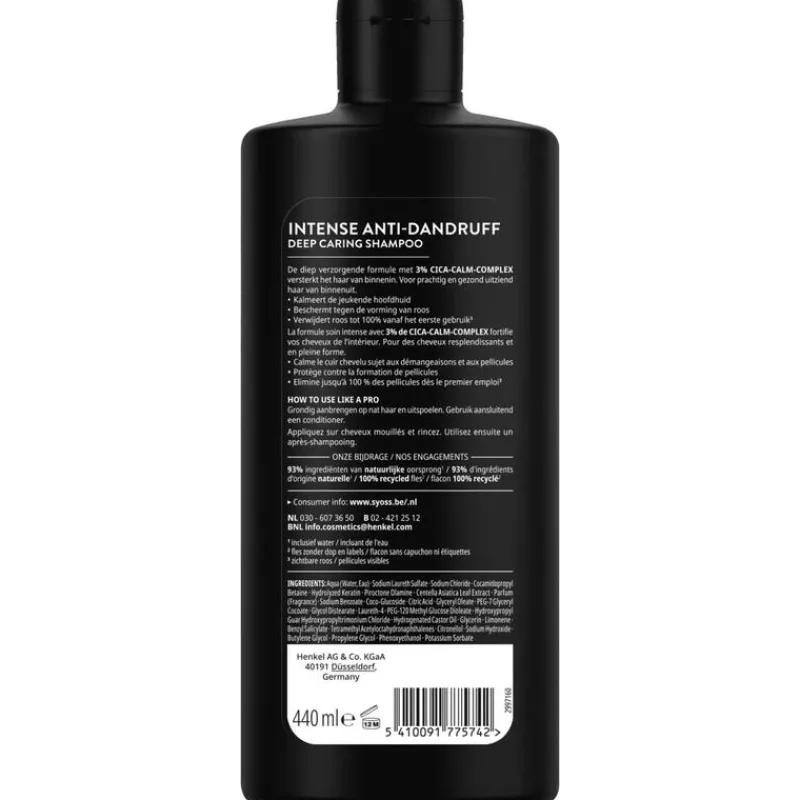 Syoss Intense Anti-Roos Shampoo 440 ML