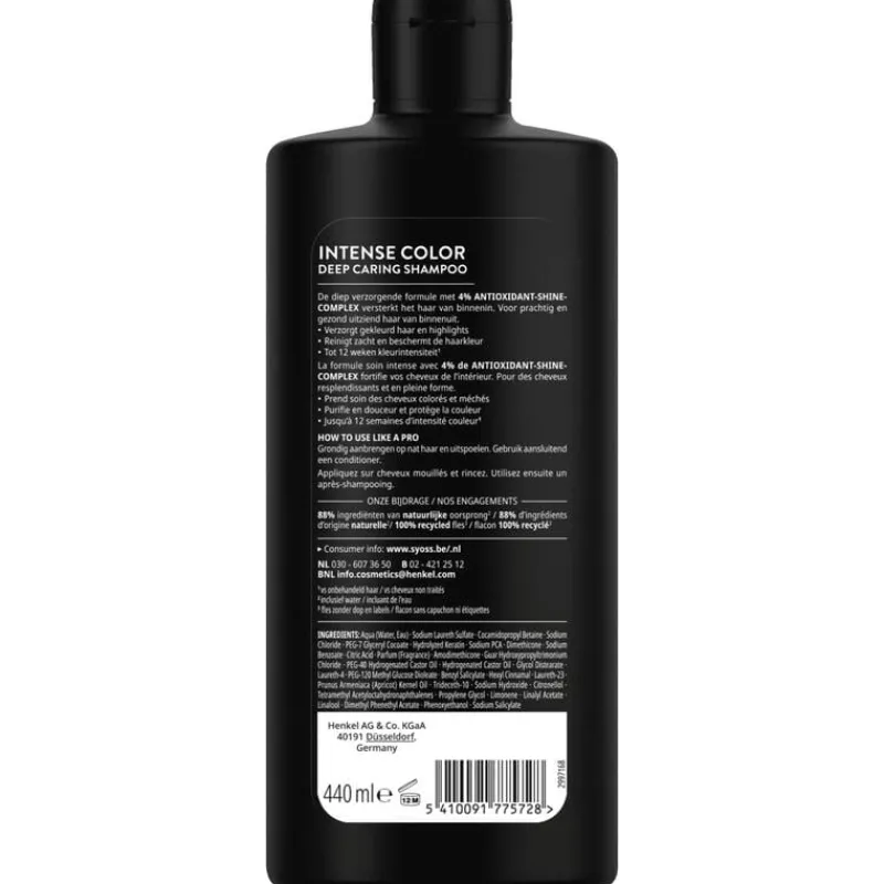 Syoss Intense Color Shampoo 440 ML