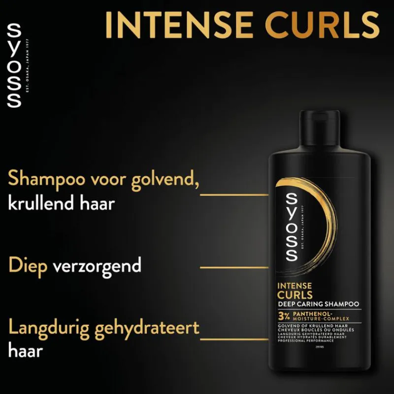 Syoss Intense Curls Shampoo 440 ML
