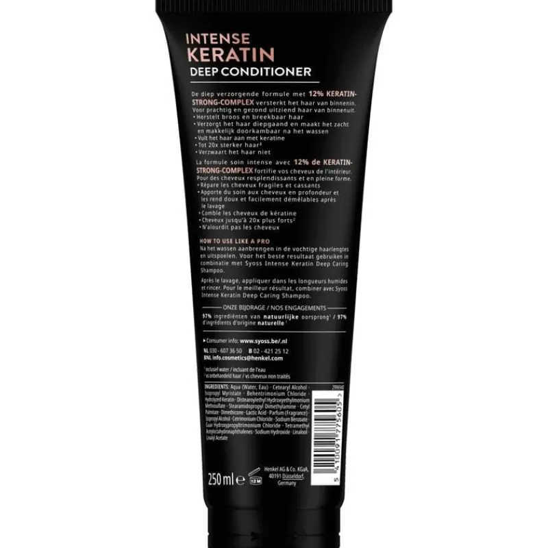 Syoss Intense Keratin Deep Conditioner 250 ML
