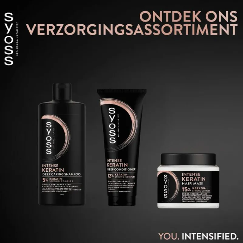 Syoss Intense Keratin Shampoo 440 ML