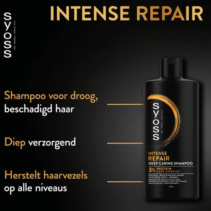 Syoss Intense Repair Shampoo 440 ML
